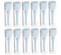 Healifty 1set Compact Removers Reusable Applicator Tool Soft Silicone Suction Sticks for Easy Insertion Removal for Nursing Supplies Travel Light Blue 12pcs