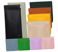 Healifty 1set Portable Storage Bag for Women Small Cosmetic Jewelry Pouches Stylish Colors for Travel Gym and Daily Use Durable Pu Material 10pcs