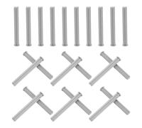 Healifty 1x5 Light Grey Building Brick Shaft Axle Pins Connectors Plastic Components for ’ Stem Learning and DIY Construction Replacement Parts