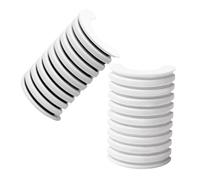 Healifty 2 Boxes Self-adhesive Eyelash Strips with Transparent and Black Each Strong Hold Lash Glue Replacement for False Lashes Easy Application Travel-friendly Makeup Tool