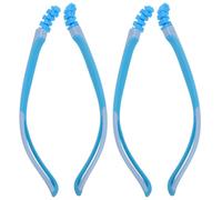 Healifty 2 Pairs Silicone Eyeglasses Arms, Anti-Slip and Stable Fixation Replacement Temple Tips for Spectacle Temples, for School and Extended Wear the Day