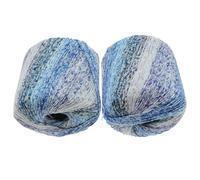 Healifty 2 Rolls Cotton Macrame Rope for Crafts, Easy to Knit Braided String, Colorful Cotton Cord Rope Can Be Cut Freely, for DIY Handicraft Projects and Craft Lovers