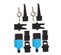Healifty 2 Set Sup Pump Adapters for Inflatable Paddle Board and Kayak Leakproof Air Valve Converter with Airtight Seal Fast Inflation Effortless Pump Switching Lightweight Travel-ready