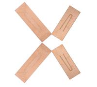 Healifty 2 Sets Hulusi Reed Musical Instrument Parts Hulusi Flute Essentials Chinese Flute Accessories Accessories High-performance Reed Golden