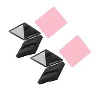 Healifty 2 Sets Oil Blotting Paper Sheets with Mirror and Puff, Facial Oil Absorbing Papers for Oily Skin, Portable Face Cleaning Tissue for Makeup Touch-up