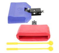 Healifty 2 Sets Portable Drummer Accessories with Precision Jam Block and Drum Mounting Bracket, Plastic and Metal Materials, and Natural Sound for Beginner and Student Drum Sticks Practice