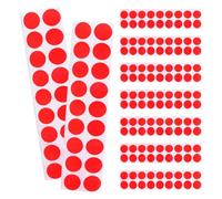Healifty 2 Sets Target Pasters Dot Target Pasters 2cm Red round Paper Self Adhesive for Hunters and Professionals Indoor and Outdoor Ranges