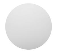 Healifty 20 Inch Round Canvas Board Premium Artist Canvas Panel for Oil Acrylic Tempera Painting Suitable for Students Hobbyists DIY Art Projects