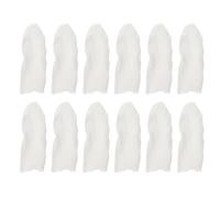 Healifty 200 Pcs Finger Cots Anti-Slip Finger Cover Sweatproof Protective Cot for Healing Cuts Bruises and Calluses Reusable for Home Store and First Aid Use