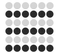 Healifty 200pcs 6x2.5mm Guitar Fretboard Position Markers White and Black Dot Inlay Side Dots for Fingerboard Repair Music Accessory Luthier Supply