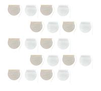 Healifty 200Pcs Disposable Tea Filter Bags Round Herbal Tea Infuser Pouches Diameter for Loose Leaf Coffee and Spices Easy to Use Strong Penetration Convenient Packaging
