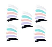 Healifty 200pcs Facial Mask Spoons Cosmetic Cream Scoops Multi-color Small Spatulas for Women Skincare Application and Makeup Mixing Tools