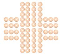 Healifty 200Pcs Unfinished Natural Wood Beads 12Mm Round Wood Spacer Beads with Holes for DIY Jewelry Making, Macrame, Bracelet and Necklace Craft Supplies