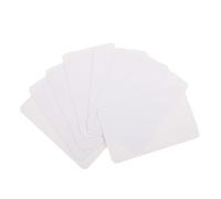 Healifty 200pcs White Blank Cards Double-Sided Postcards DIY Paper Cards for Students Graffiti Supplies Mini Vocabulary Note for Office and School Use