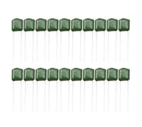 Healifty 20Pcs 0.047Uf Electric Guitar Capacitors Green Film Bass Tone Capacitors Replacement Parts for Guitar and Bass Amplifier Electronics