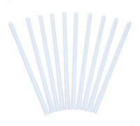 Healifty 20pcs A4 Plastic Slide Binders 310mm Pull Rod Clips for Bookbinding Paper Binders Sliding Bars Report Covers Office Filing Accessories