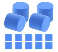 Healifty 20pcs Ant Nest Sponge Plugs for Test Tube Formicarium Blue Moisture Absorbing Sponge Stoppers, Easy Replacement and Maintenance, for Ant Farming at Home and Longterm Behaviour