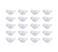 Healifty 20Pcs Craft Foam Birds Polystyrene Modelling Foam Birds Shapes for Arranging Gift Wedding Valentines DIY Crafts Projects