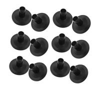Healifty 20pcs Cymbal Sleeves for Drum Kit Plastic Cymbal Stand Protection Sleeve Replacement for Percussion Instrument Accessories