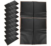 Healifty 20pcs Flowers Wrapping Paper for Flower Bouquet Packaging and Giving in Black Paper for Wedding Dating