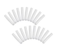 Healifty 20pcs Foam Sofa Slipcover Tuck Grips Non-skid Couch Cover Filling Rods White for Two-seater Sofa Home Use