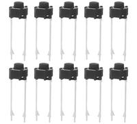 Healifty 20pcs Micro Push Button Switch - Mini 2 Pin Momentary Tactile Button Switch For Breadboard And Surface Mount - For Electronics Prototyping And Panel Use