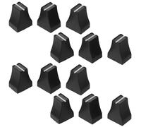Healifty 20pcs Mixer Slider Fader Knobs Replacement Caps for Dj Mixer Controller and Live Sound Mixing Desks, Plastic Material with Universal Compatibility and Effortless Installation