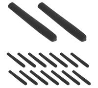 Healifty 20pcs Non-Slip Handle Sleeves Foam Grip Covers Handle Grip for Poles and Sporting Equipment in the Gym