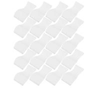 Healifty 20pcs Plastic Hair Wax Removal Spatulas for Face and Skin, Precise Application and Efficient Hair Removal Wax Applicator Sticks Suitable for Brow Shaping Waxing and Travel