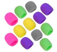 Healifty 20pcs Pop Filter Mic Sponge Covers Stage Microphone Cover for Live Streaming Mic Protection