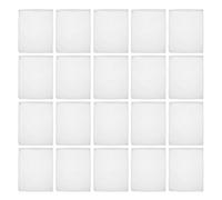 Healifty 20pcs Small Filter Bags Aquarium Media Pouches Fine-mesh Tank Filter Net for Carbon Biofilter Materials Hydroponic Systems
