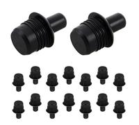 Healifty 20pcs Speaker Grill Mesh Clips Plastic Acoustic Grille Retainers with Snap Button for Horn Speaker Protection Cover Suitable for DIY Loudspeaker Accessories