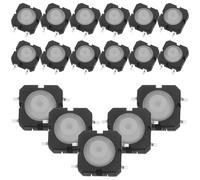 Healifty 20Pcs Waterproof Momentary Push Button Switch Silicone Surface Mount Tactile Switch 8.5X8.5X5Mm for Automotive and Industrial Panel Controls