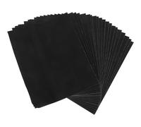 Healifty 20pcs Wet Sanding Paper: 11"X9" Assortment Sandpaper For Detailing - Fine Grit Polishing And Grinding Sheets For Wood Metal Furniture Finishing 150/240/320/400 Grits