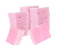 Healifty 24pcs Hair Cleaning Brush Sponge Set Rectangular Shape Highly Absorbent Soft Sponge for Personal Use Hair Cut and Neck Duster Barber Tool Random Color