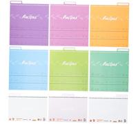 Healifty 25Pcs Multi Use Recipe Cards with Dividers Convenient DIY Cookbook Cards for Organizing Recipes for Kitchen Use and Home Cooks Random Color