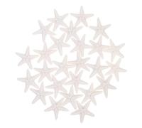 Healifty 25Pcs Realistic Sea Stars Ornaments for DIY Ocean Themed Decor for Fish Tanks Rooms Beach Parties Microlandscape Decorations