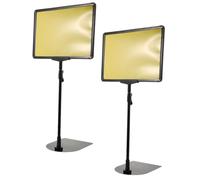 Healifty 2pcs A4 Supermarket Price Tag Display Stand, Vertical Advertising Sign Holder for Store Price Labels, Professional Convenient Poster Holder for Retail