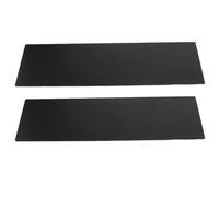 Healifty 2Pcs Black Salon Highlighting Boards Hair Dye Foiling Tools Large Striped Foil Boards for Hair Coloring and Highlighting Stylist Essentials