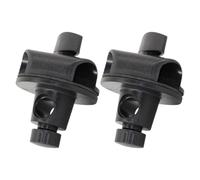 Healifty 2pcs Boom Arm Mounting Clip Adjustable Swivel Connector Bracket Accessories for Horizontal Arm Microphone Stand Holder for Streaming Equipment