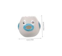 Healifty 2pcs Creative Ceramic Egg Separator Hand-Painted Chicken-Shaped Egg Yolk White Filter for Baking with Comfortable Grip for Cooking