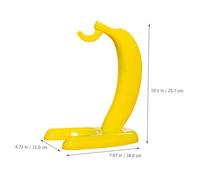 Healifty 2pcs Detachable Hanging Banana Holder Under Cabinet Fruit Stand with Hooks Portable Freshness Keeper for Kitchen Counter Travel Friendly Banana Hanger to Reduce Bruising