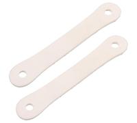Healifty 2pcs Drumstick Finger Holder Leather Control Clips for Drum Beginners 5a 7a Drum Kit Anti-slip Auxiliary Grip Tool for Drumset Practice