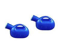 Healifty 2pcs Elderly Accessory Portable Urinal Bottle Thickened Plastic Reusable Daily Use Outdoor Adult Urinal Household Container