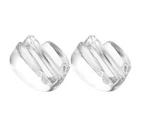 Healifty 2pcs Fermentation Glass Weights Pickle Bottle Glass Weight for Wide Mouth Jar Compact Design for Making Sauerkraut and Kimchi