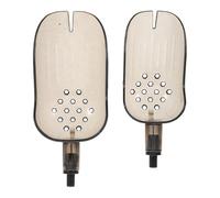 Healifty 2pcs Fishing Bait Throwing Spoons Set, Plastic Fish Bait Casting Scoop 8mm Universal Thread, Large and Small Carp Fishing Tools for Outdoor Feeder and Lure Accessories