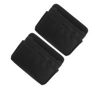 Healifty 2pcs Foldable Car Trash Can with Oxford Fabric, Multi-compartment Car Bin for Suv and Truck Interior, Wear-resistant Design Suitable for Outdoor Trips and Home Use