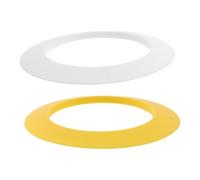 Healifty 2pcs Golf Putting Cup Ring Training Aid for Home the Road Silicone Golf Cup Hole Targets with Reliable Durability for Improving Putting Accuracy