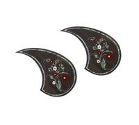 Healifty 2pcs Guitar Pickguard Protection Guard for Guitar Floral Pattern Prevent Scratching Electric Guitar Model