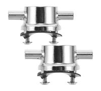 Healifty 2pcs Metal Drum Lugs for Snare Drum High-precision Hardware Accessories